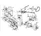 Craftsman 88416 motor mount assembly diagram