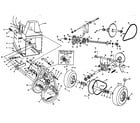 Craftsman 88417 motor mount assembly diagram
