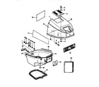 Craftsman 225581998 cowl assembly diagram