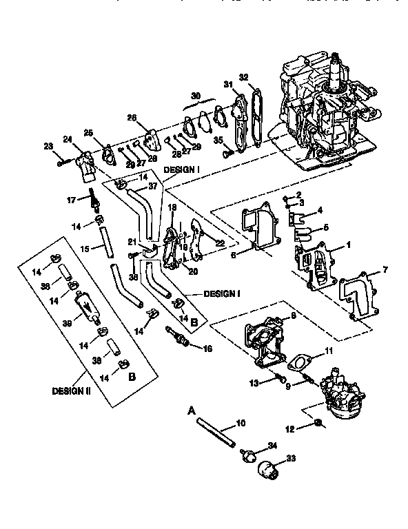 Fuel and recirculation system