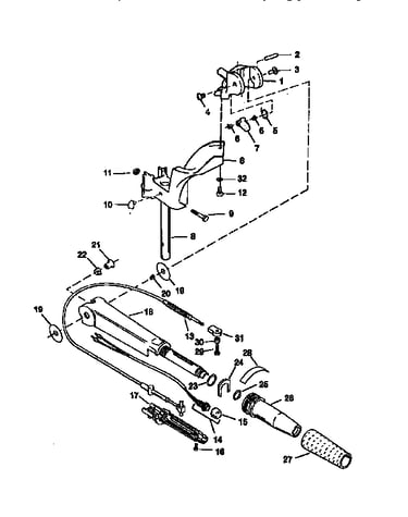 Steering handle/twist grip