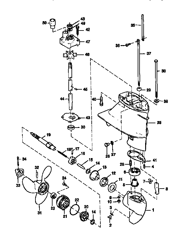 Gear housing