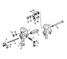Craftsman 225581508 clamp brackets diagram