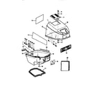 Craftsman 225581988 cowl assy-top and bottom diagram