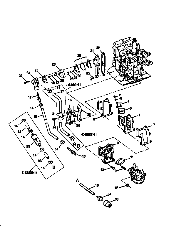 Fuel & recirculation system