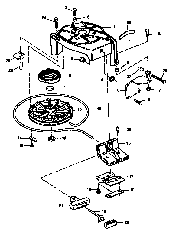 Starter assembly