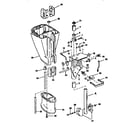 Craftsman 225581988 swivel bracket & driveshaft hsng. diagram