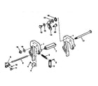 Craftsman 225581988 clamp brackets diagram