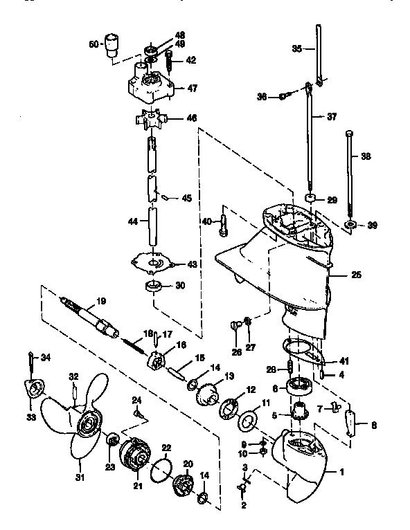 Gear housing