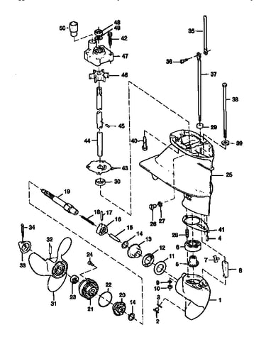Gear housing