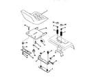 Craftsman 917251521 seat assembly diagram
