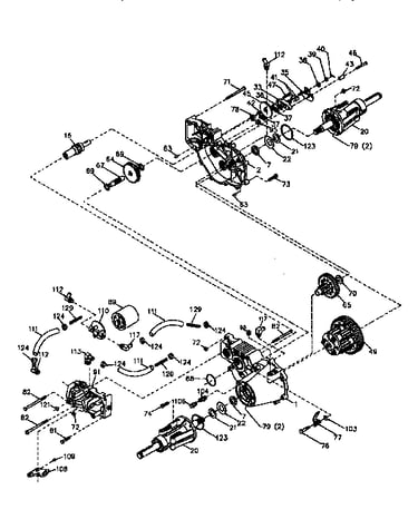 Hydro gear transaxle 218-3010