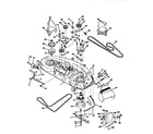 Craftsman 917251630 mower deck diagram
