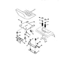 Craftsman 917251641 seat assembly diagram