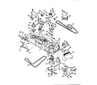 Craftsman 917251641 mower deck diagram