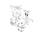 Craftsman 917251660 seat assembly diagram