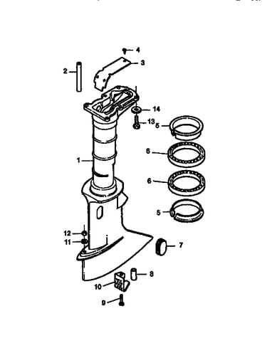 Driveshaft housing