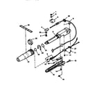 Craftsman 225587496 steering handle/twist grip throttle diagram