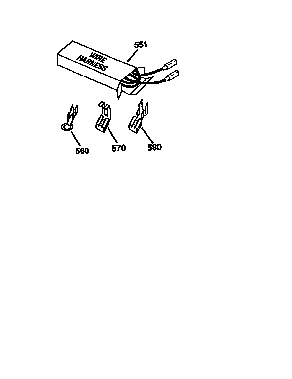 WIRE HARNESS AND COMPONENTS