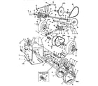 Dynamark DP-826-E motor mount assembly diagram