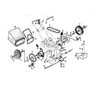 Craftsman 917376950 drive assembly diagram