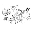 Craftsman 917376960 drive assembly diagram