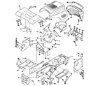 Craftsman 917256521 chassis and enclosures diagram
