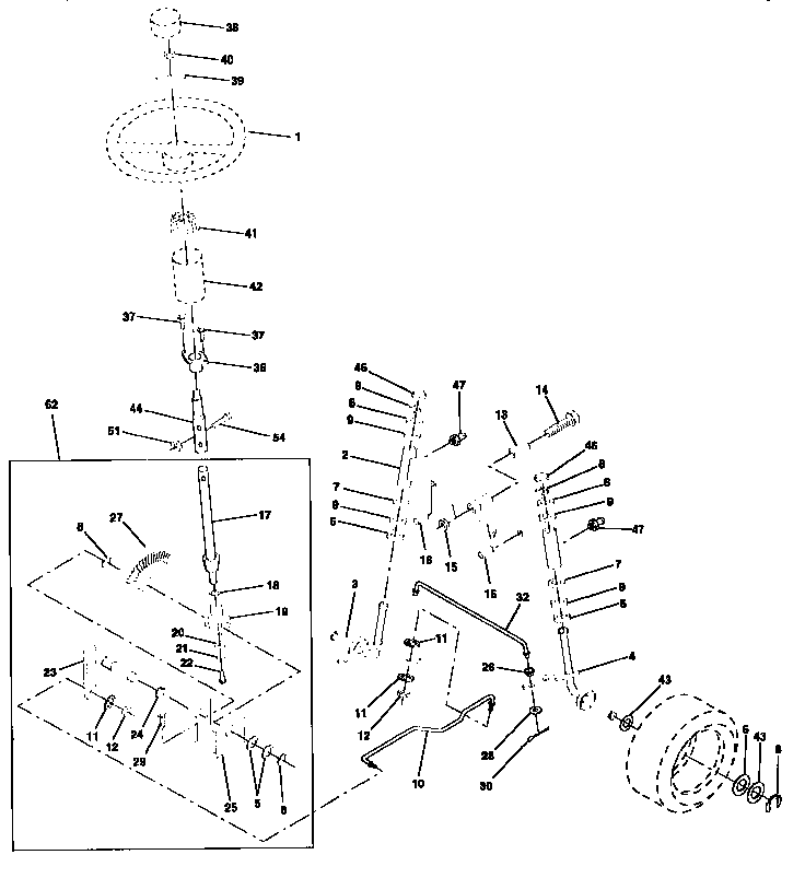 Steering assembly