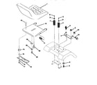 Craftsman 917256521 seat assembly diagram