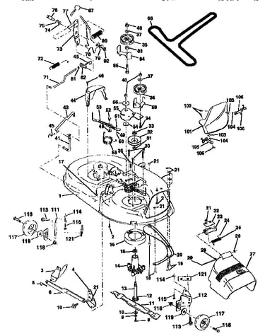 Mower deck