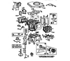 Craftsman 917251360 engine 460777-1297-01 (71,500) diagram