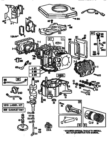 Engine 460777-1297-01 (71,500)