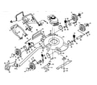 Craftsman 917386050 replacement parts diagram