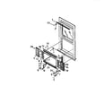 Kenmore 2539761250 window mounting diagram