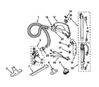 Kenmore 1162511290 hose and attachment diagram