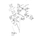 Craftsman 917251570 steering assembly diagram