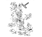 Craftsman 917256561 mower deck diagram