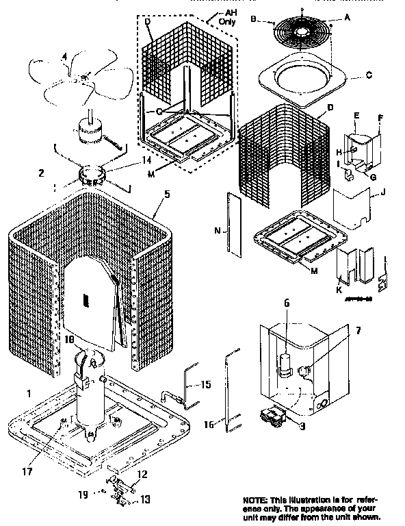 Central air conditioner
