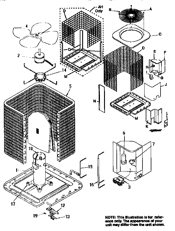 Central air conditioner