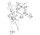 Craftsman 917251640 steering assembly diagram