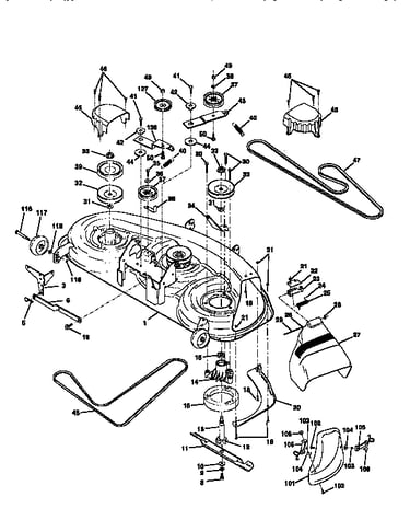 Mower deck