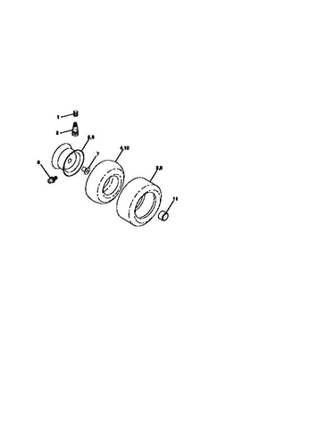 Wheels and tire