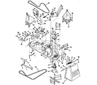 Craftsman 917251650 mower deck diagram