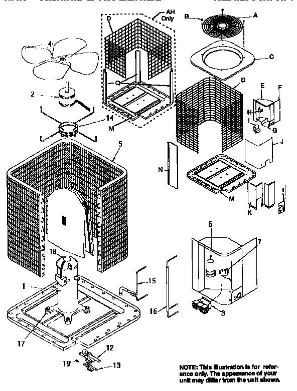 Central air conditioner