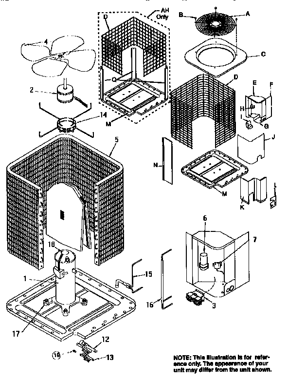 Central air conditioner