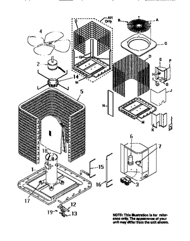 Central air conditioner