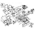 Craftsman 917376250 main frame diagram