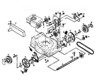 Craftsman 917376250 drive assembly diagram