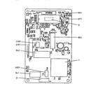 Kenmore 56566400690 power and control circuit board diagram