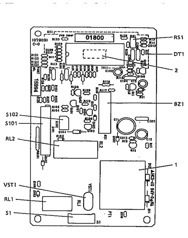 Power and control circuit board